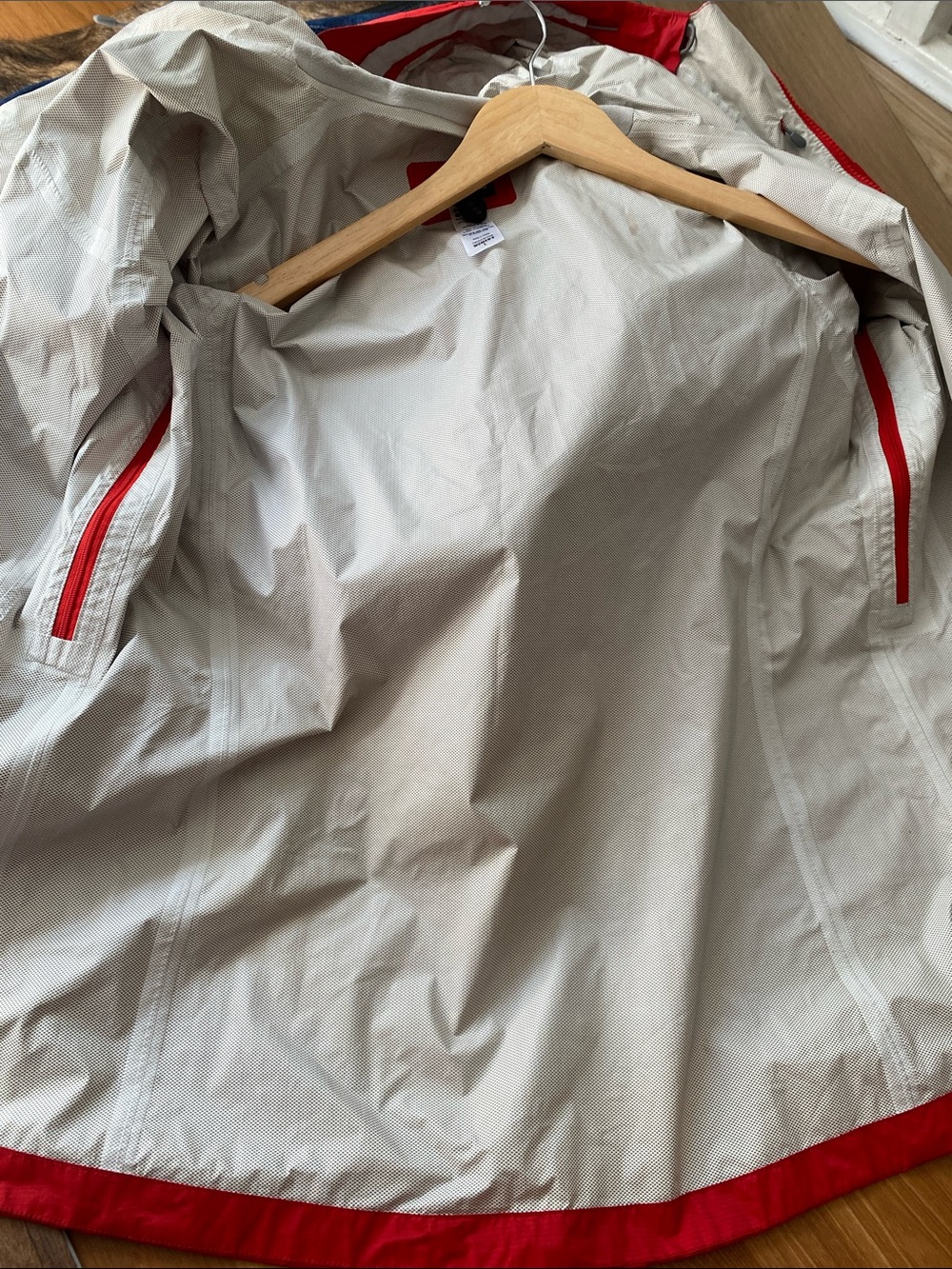 PATAGONIA h2no red rain jacket size women’s large - Picture 14 of 14